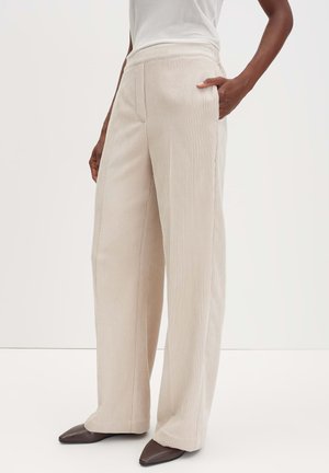 WIDE LEG - Broek - mellow mélange