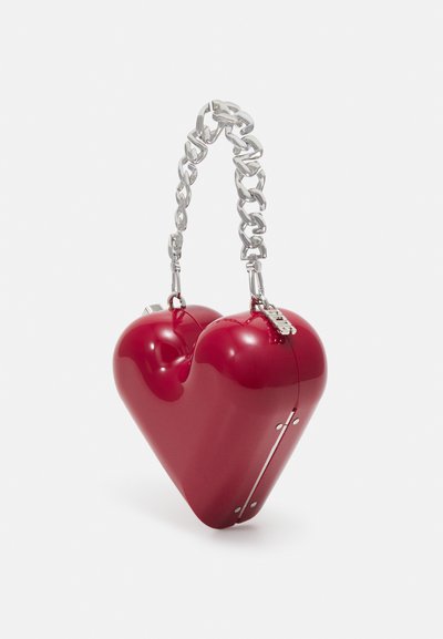 GCDS HEART BAG - Torbica - red heart