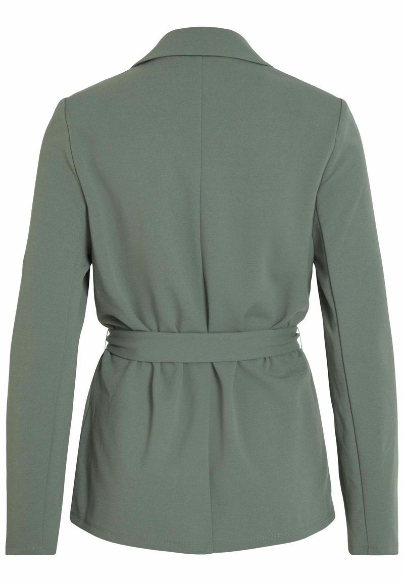 VILA Abrigo corto mottled green/verde jaspeado (Segunda mano