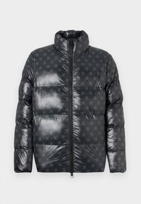 LOGO GLOSS PUFF JACKET - Vinterjakker - black