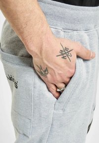 Dangerous DNGRS HERREN CLASSIC - Treniņtērpa apakšdaļas - grey melange