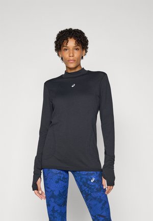 ROAD WINTER SEAMLESS TOP - T-shirt à manches longues - performance black