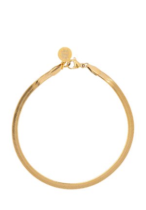 PLATTE SCHAKELS - Armband - gold-coloured