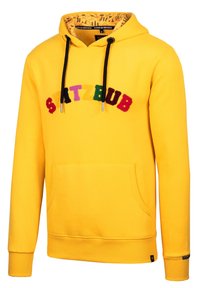 Spitzbub Mikina s kapucí - yellow