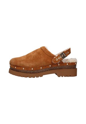 Pantofole - cognac