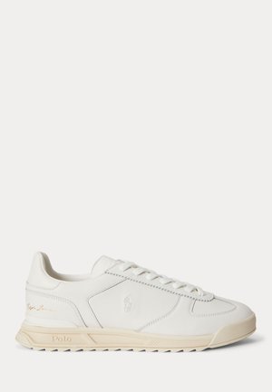 Polo Ralph Lauren VARICK LEATHER SNEAKER - Αθλητικά παπούτσια - deckwash white