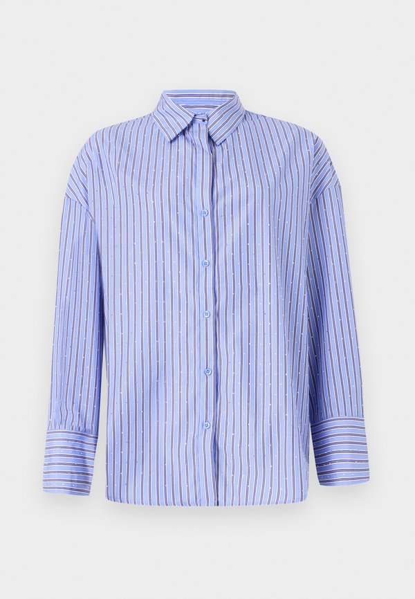 ONLOREGON ALVA RHINESTONE SHIRT - Button-down blouse - persian jewel3