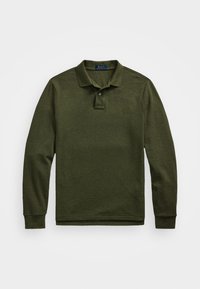 CUSTOM SLIM FIT MESH POLO SHIRT - Poloskjorter - service green heather