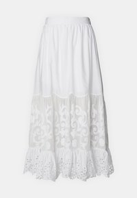 Abercrombie & Fitch BABY RUFFLE SKIRT - A-vonalú szoknya - white eyelet update