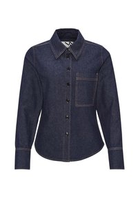 OPUS Chemisier - dark-blue denim