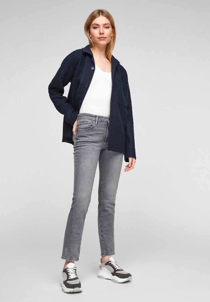 Damen Kleider | s.Oliver Jeans Slim Fit grey stret/grau - AF02290 Damen Kleider | s.Oliver Jeans Slim Fit grey stret/grau - AF02290