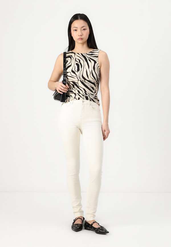 ONLBLUSH SKINNY - Jeans Skinny Fit - ecru3