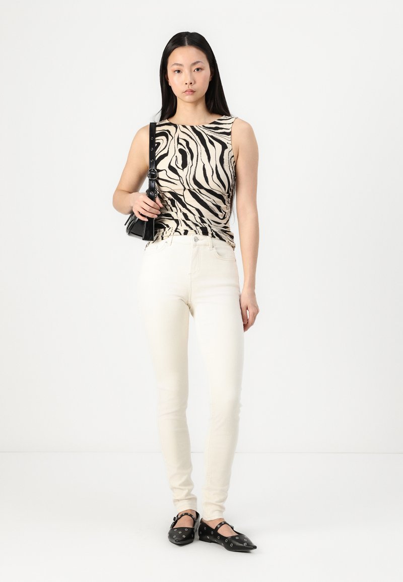 ONLY ONLBLUSH SKINNY Jeans Skinny Fit ecru/avorio