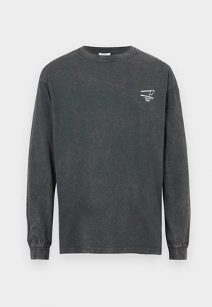 LONG SLEEVE UNISEX - Top s dlouhým rukávem - black