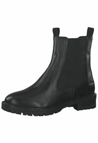 s.Oliver Botines con plataforma - black