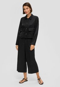 s.Oliver BLACK LABEL Lichte jas - schwarz
