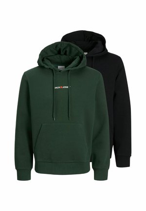 2 PACK - Hoodie - black b w/moun black b w/moun