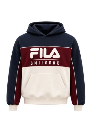 Smilodox, HOODIE TREMITI - Sweat à capuche - dunkelblau weiß