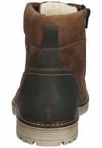 Rieker Botines con cordones - noce/moro/mandel