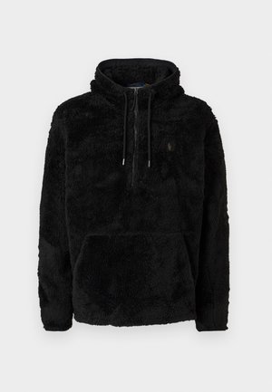 LONG SLEEVE PULLOVER - Sweatshirt com capuz - black