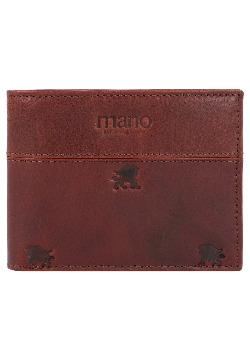 Herren Geldbörsen | mano Geldbörse mittelbraun/braun - RI59486 Herren Geldbörsen | mano Geldbörse mittelbraun/braun - RI59486