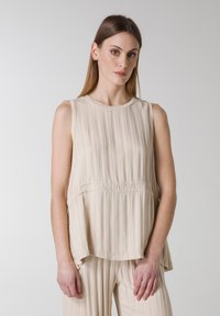 Deha SLEVELESS  - Blusa - beige
