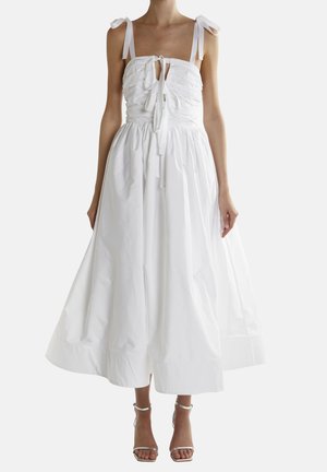 TIE STRAPS - Vardagsklänning - white