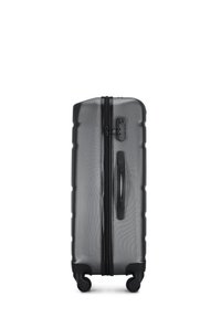 WITTCHEN MEDIUM SUITCASE WITH LUGGAGE TAG FROM ABS - Trolley - grey
