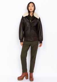 Schott Giacca di pelle - marron