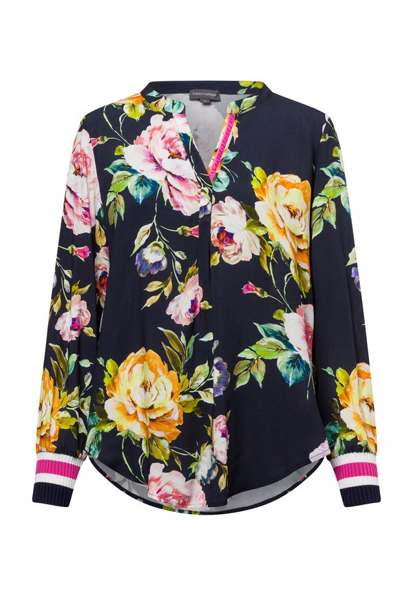 Bluse - mehrfarbig schwarz