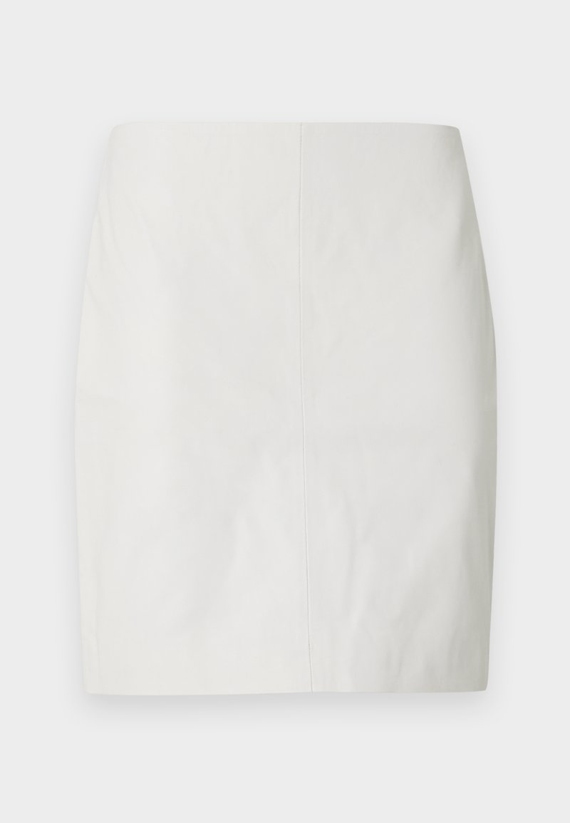 2nd Day Leren rok crème