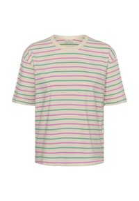 Non sélectionné, ant. white green pink stripe