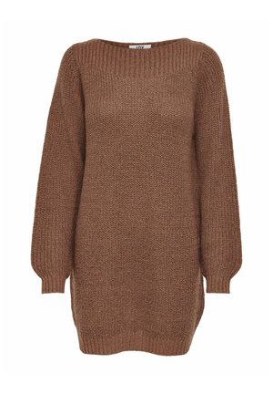 JDY JDYWHITNEY MEGAN BOAT NOOS - Fodralklänning - russet
