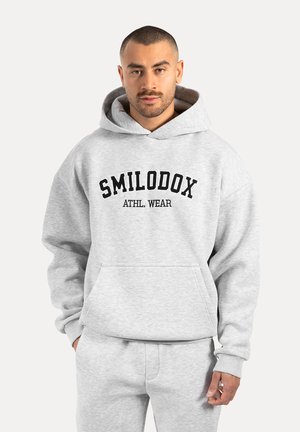 Sweat à capuche - grau melange