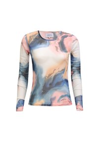 Non sélectionné, blue peach gold marble