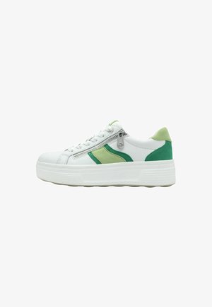 Tamaris, Sneakers laag - green comb