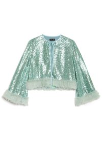 DISCO DARLING SEQUIN - Kratka jakna - green