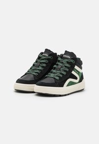 Geox WEEMBLE - Sneakers hoog - black/forest