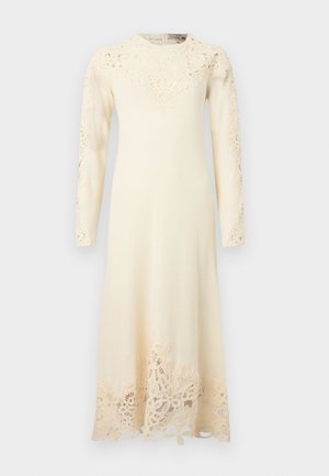 ADELINA DRESS - Rochie tricotată - cream