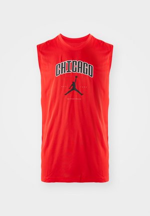 Nike Performance NBA CHICAGO BULLS CITIES - Top - university red