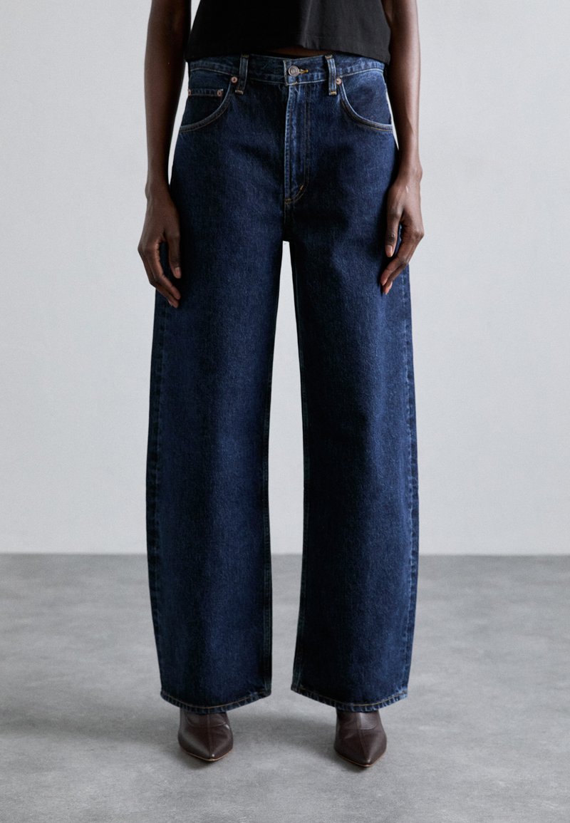 Agolde - LOW CURVE - Wide Leg - dark blue denim, Enlarge