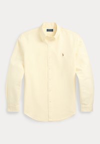 CUSTOM FIT STRIPED OXFORD SHIRT - Hemd - yellow oxford/white