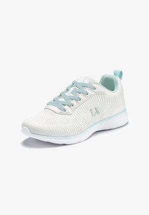 Sneakers laag - weiß mint