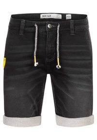 Shorts di jeans - vintage black