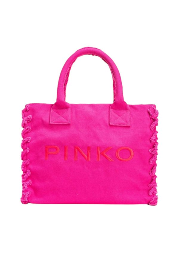 BEACH RICICLATO UNITO - Tote bag - fuxia