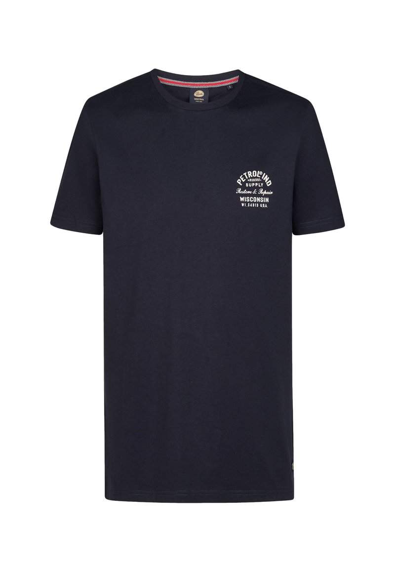 Petrol Industries T-shirt print koningsblauw