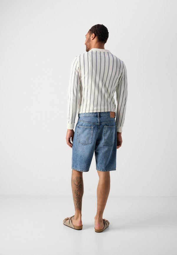 MID WAIST RELAXED LEG - Denim shorts4