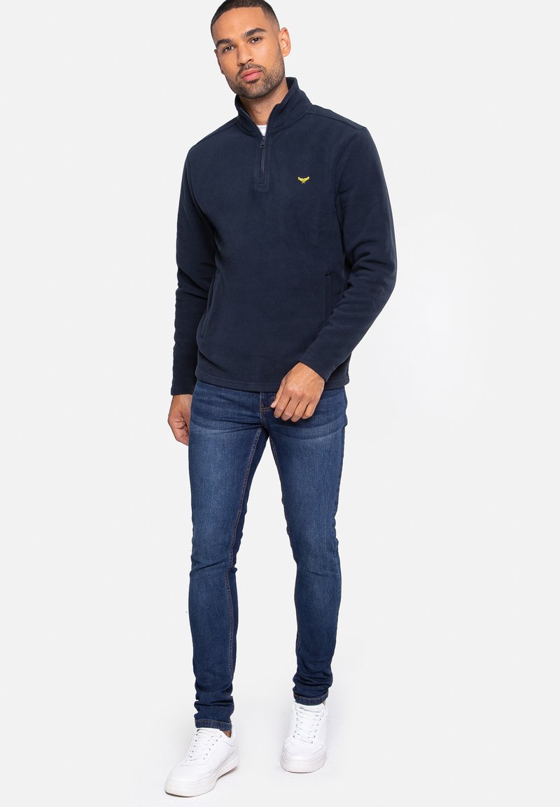 Herren Kapuzenpullover | Threadbare BLADE Fleecepullover navy/blau - LZ34524 Herren Kapuzenpullover | Threadbare BLADE Fleecepullover navy/blau - LZ34524