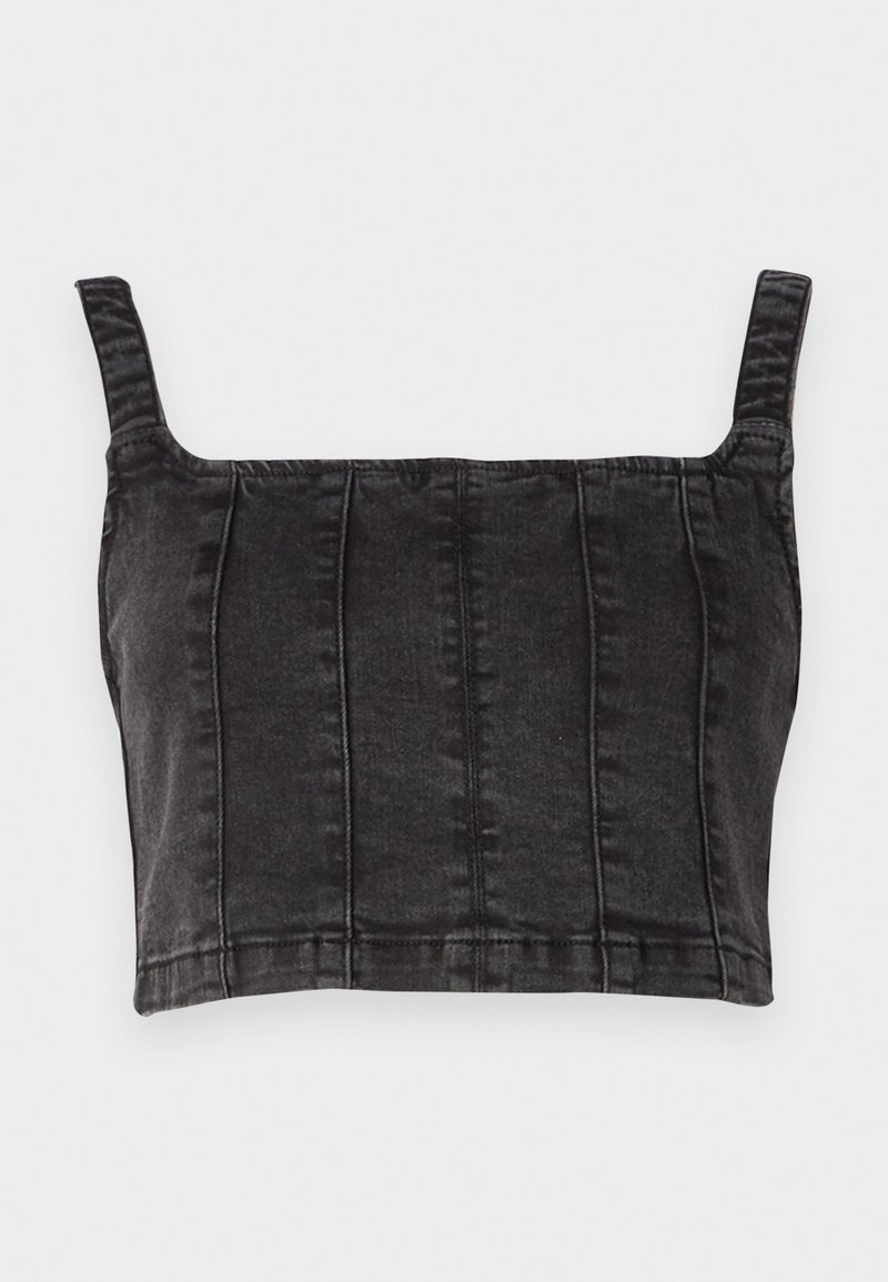 Noisy May Top grijs denim/greydenim Noisy May Top grijs denim/greydenim