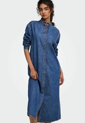 ONLY DENIM DRESS ONLALARA LONG DRESS - Robe en jean - medium blue denim